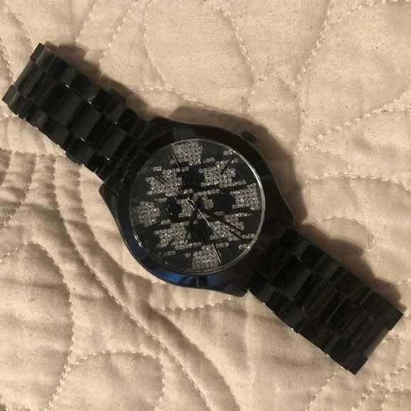 Accessories | Michael Kors Slim Runway Houndstooth Watch 